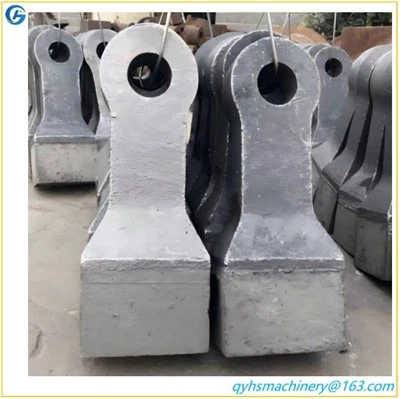 Ultra yüksək manqan poladdan aşınmaya davamlı çəkic mn13cr2